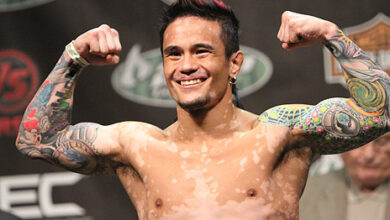 MMA Fighter Scott Jorgensen vitiligo