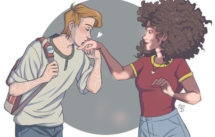 Dating through the eyes of a woman with vitiligo